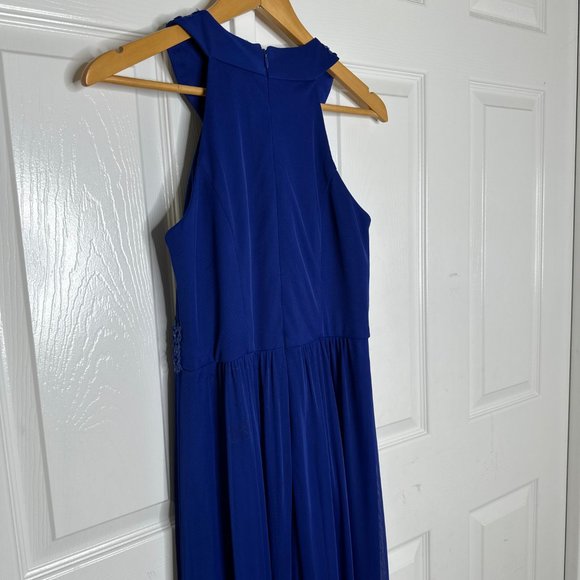 Women's One by Eight Royal Blue Halter Gown US Size 4 - Picture 7 of 15